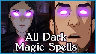 ALL Dark Magic Spells Reversed/Decoded in The Dragon Prince Season 1!