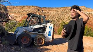 Skidsteer down...