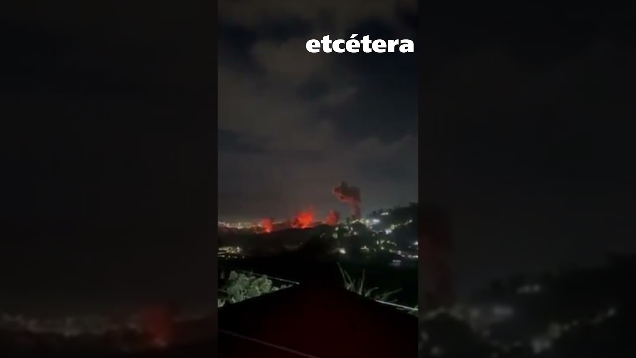 Docenas de helicópteros militares sobrevolando Caracas