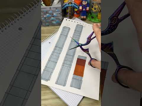 Cómo hacer una poción de Minecraft movible de papel 🧪 | Tutoriales fáciles para gente difícil