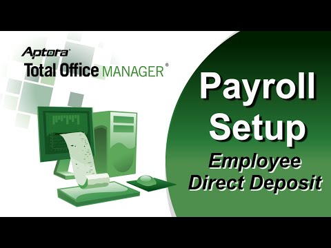 Employee Direct Deposit Setup