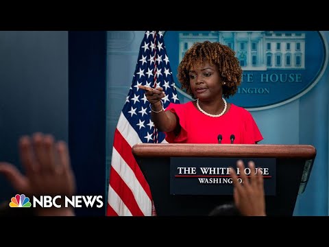 Live: white house holds press briefing | nbc news