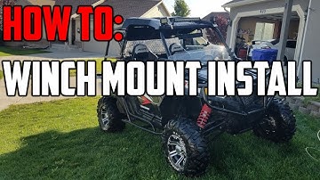 HOW TO: Install Winch Mount into RZR