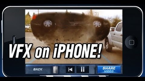 Action Movie VFX iPhone App Review & Demo iPhone Video FX