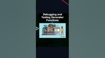 Debugging and Testing Generator Functions ##ai ##artificialintelligence ##machinelearning ##aiagent