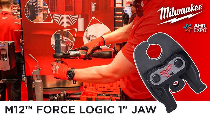 M18 18-Volt Lithium-Ion Brushless Cordless FORCE LOGIC Press Tool ACR Jaw  Kit with M12 Copper Tubing Cutter (2-Tool)