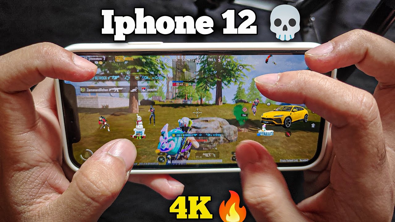 IPHONE 12 HANDCAM PUBG IN 2025 🔥 | Iphone 12 pubg gameplay | IPHONE 12 PUBG TEST 2025 😍 