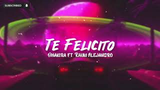 Te Felicito - Shakira ft. Rauw Alejandro (Lyrics)