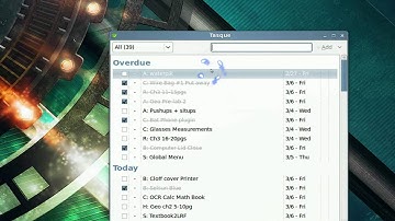 ToDo List App - Tasque - Linux Mint 6