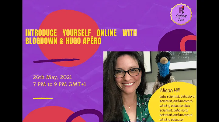 Introduce yourself online using blogdown and Hugo Apro