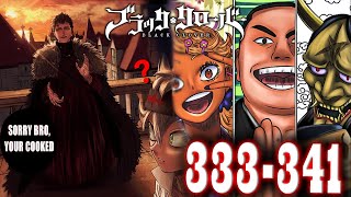 ASTA GETS ABSOLUTELY OBLITERATED !!! | Black Clover Chapter 333- 341 REACTION