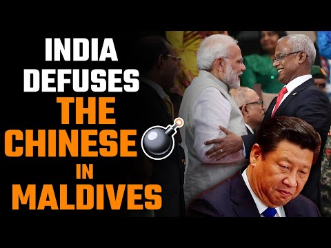 India takes Maldives out of the Chinese clutches. Maldives says thank you!