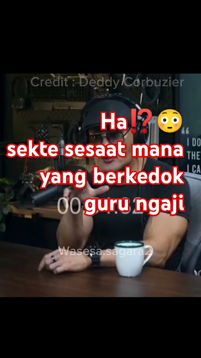 ADA SEKTE SESAT⁉️😳 BERKEDOK GURU NGAJI 😳⁉️