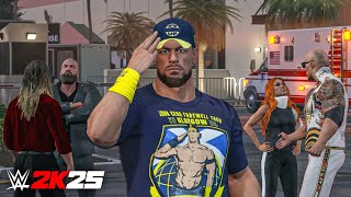WWE 2K25 The Road: Seth Rollins Confronts John Cena & The Rock