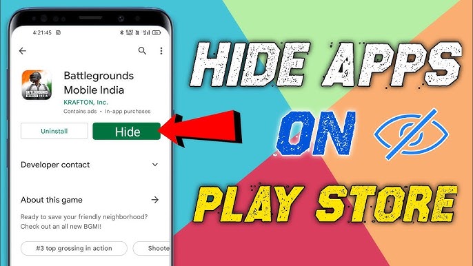 How to Hide Apps and Game on Play Store 