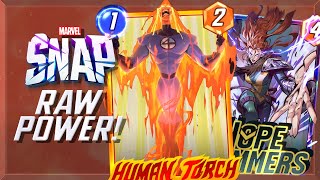 HUMAN TORCH is UNMATCHED! | Marvel Snap Deck