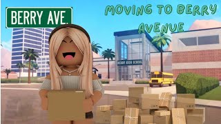 MOVING TO BERRY AVENUE! | Roblox Berry Avenue Voice Roleplay
