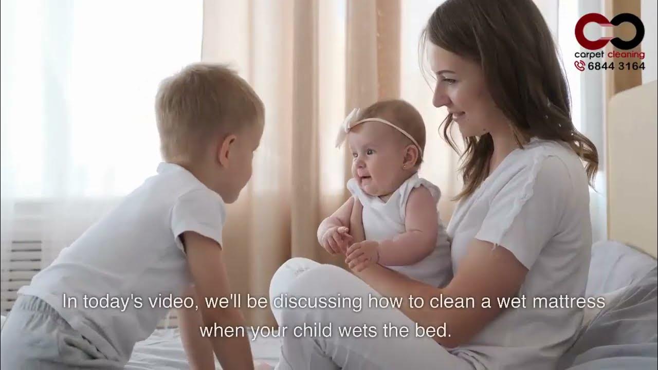 How to Clean a Wet Mattress When Your Child Wets the Bed YouTube