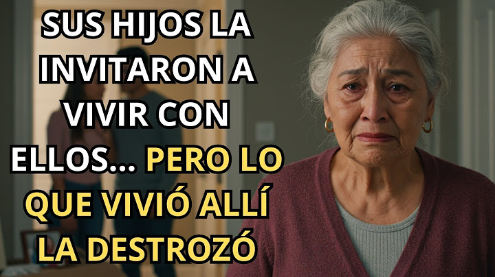 SUS HIJOS LA INVITARON A VIVIR CON ELLOS… PERO LO QUE VIVIÓ ALLÍ LA DESTROZÓ