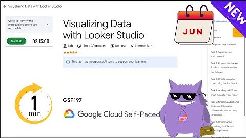 Visualizing Data with Looker Studio  | #2025 | #GSP197|#qwiklabs |Solution