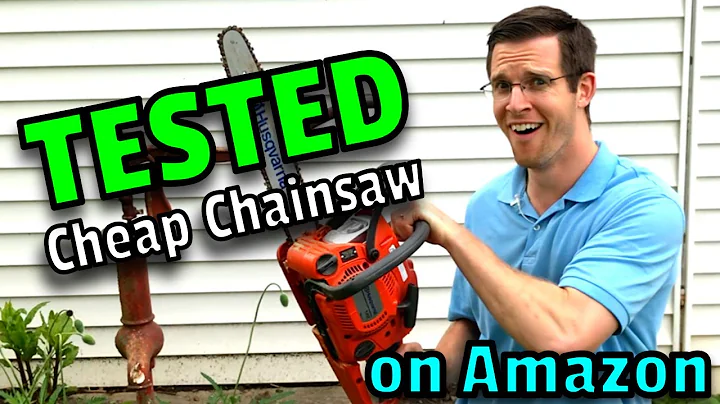 Cheapest Chainsaw On AMAZON Worth Buying? TESTED! Husqvarna 120 Mark II 16 in Gas Chainsaw