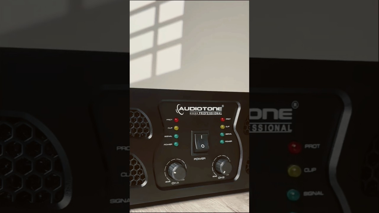 Audiotone AD-9000 Amplifier Anbeatable Power Crystal -Clear Sound And Rock Solid