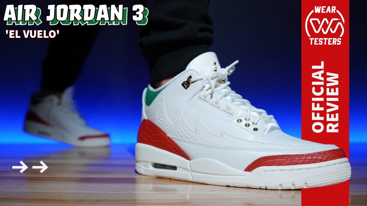 Air Jordan 3 El Vuelo - YouTube