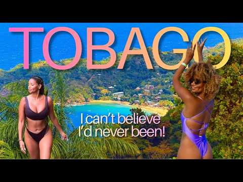THIS is Where You Need to Go on Your Next Girls Trip! Tobago Food, Beaches, Waterfalls & Diving!