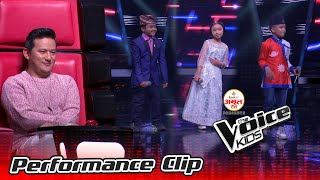 Pema Dechen v/s Suprim Malla v/s Kshitiz 'Rato Rani' |The Voice Kids - 2021