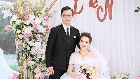 Đám Cưới Trai Tài Gái Sắc Cực Kỳ Đẹp Đôi, Cô Dâu Xinh Xắn Bên Rễ Hiền Soái Ca