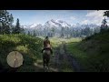 Relaxing Cinematic Horseback Ride | Helps With Anxiety Red Dead Redemption 2