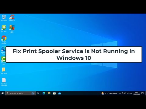 Fix Print Spooler Service Is Not Running in Windows 10