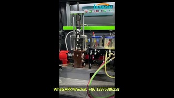 CR918S HEUI EUI EUP common rail injector pump test bench HEUI testing function