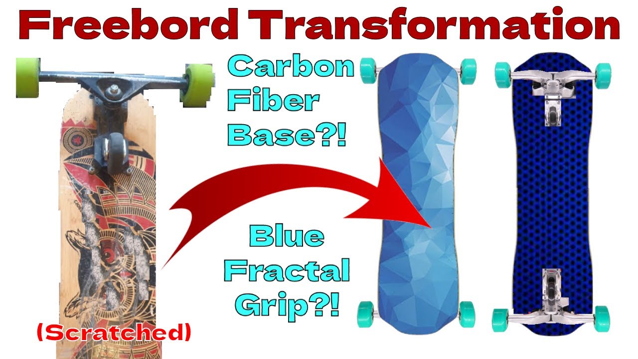 How To Customise Your Freebord - YouTube