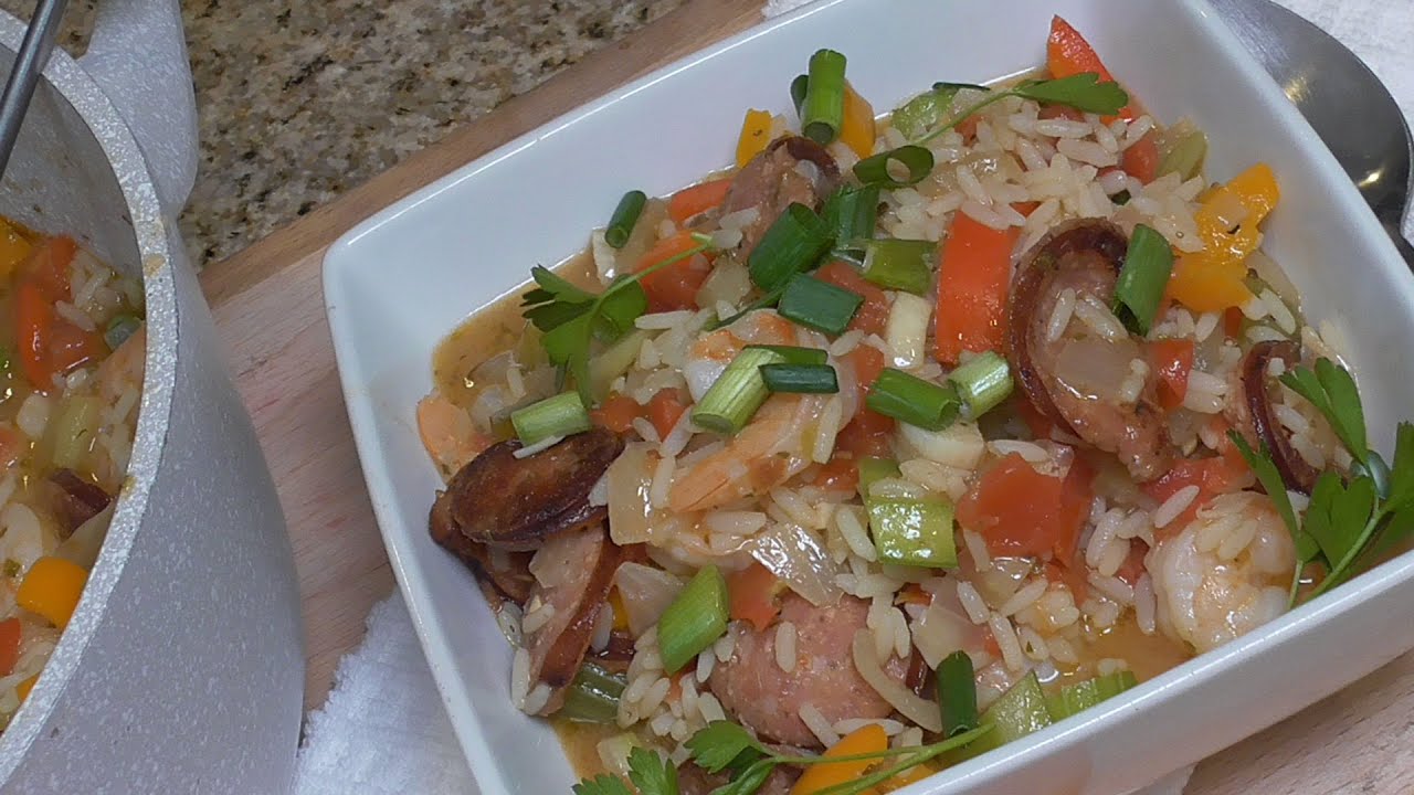 How to make homemade New Orleans Jambalaya Ep.152 YouTube