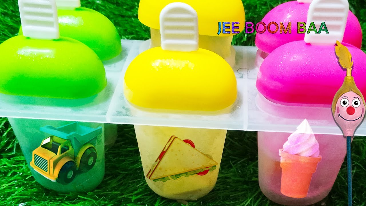 Color Ice Popsicles - Find the toy - Play & learn colors with fun # ...