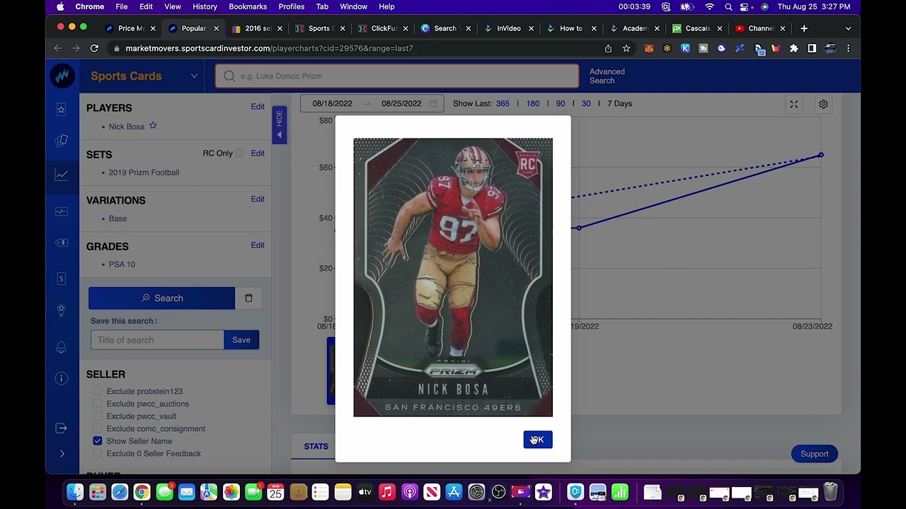 Top 10 Football Cards Going UP! Sports Card Investing YouTube