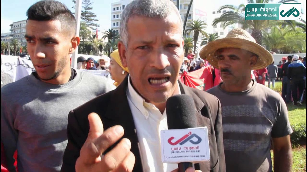 سكان دوار 'لالة ركراكة' في وقفة إحتجاجية أمام عمالة المحمدية ضد الإقصاء من الإستفادة من السكن