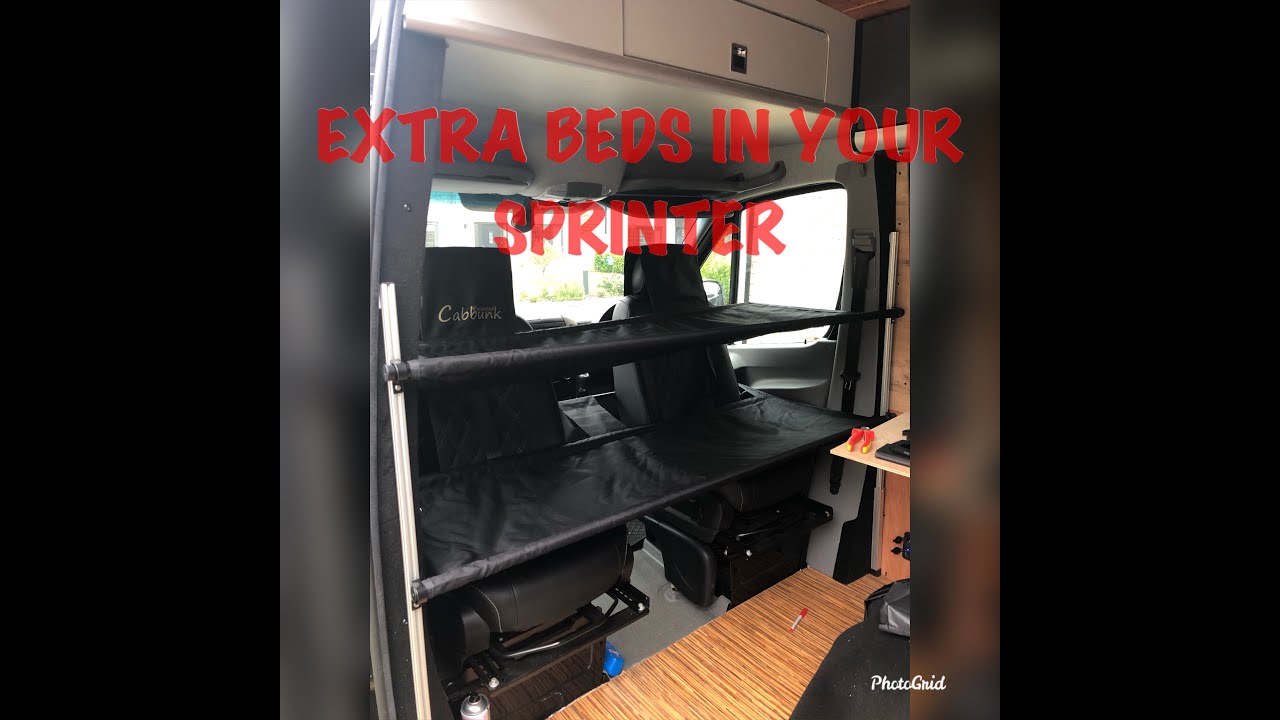 Sprinter 4x4 CABBUNK bunk beds YouTube