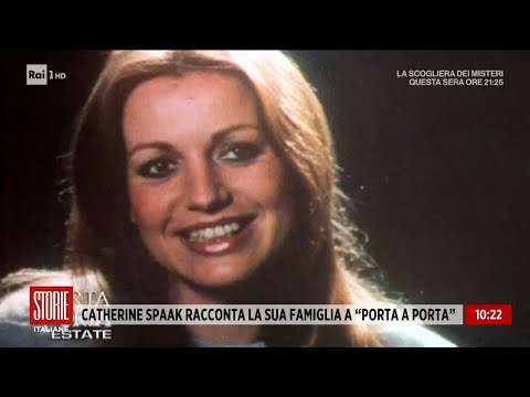La sofferenza di una stella dolore per Catherine Spaak - Storie italiane  - 19/04/2022