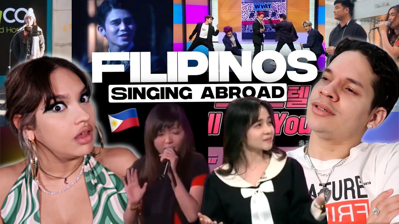 This is what happens when Filipino Singers go abroad! Latinos react to Viral Singing Filipino TikTok