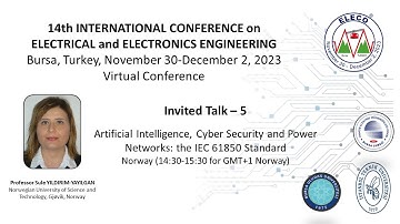 ELECO 2023 Conference Invited Talk – 5