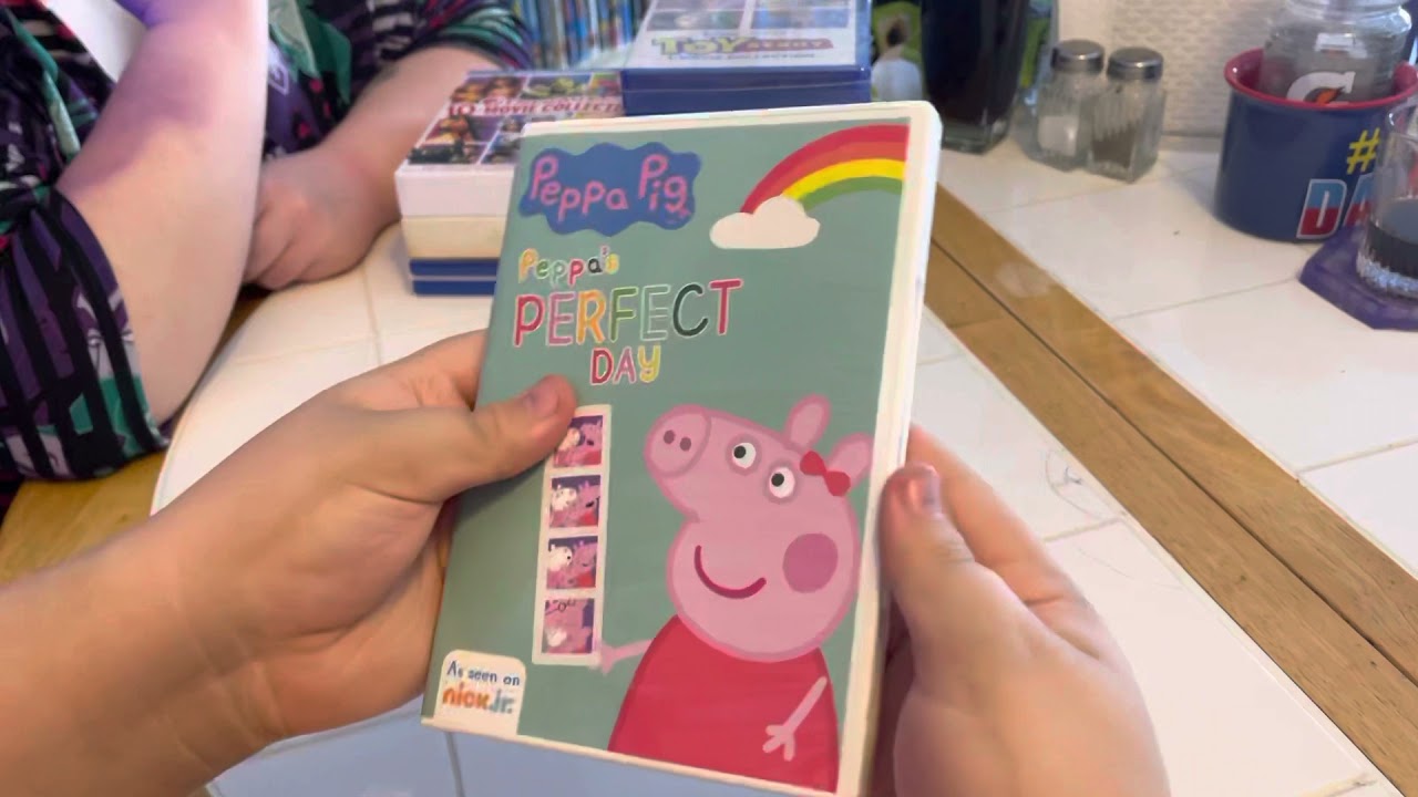 Peppa Pig: Peppa's Perfect Day DVD Unboxing - YouTube