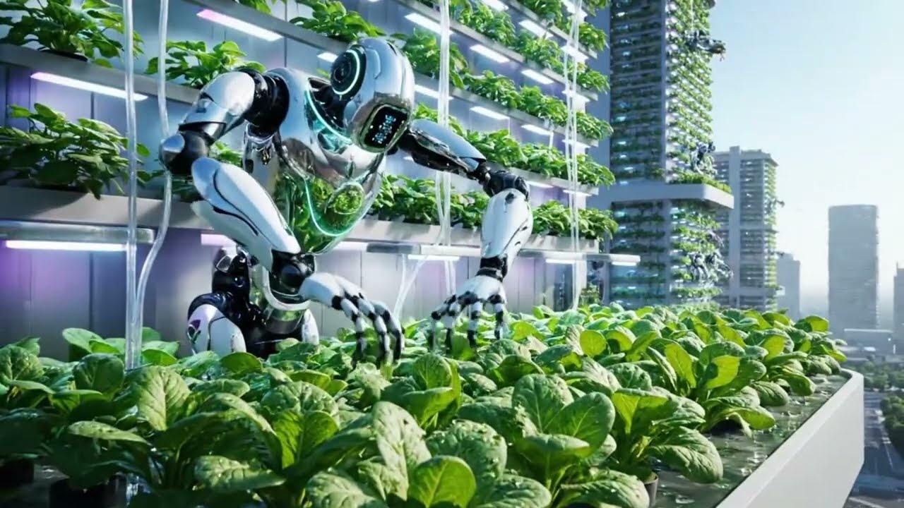 Future Green City 2050 |Ai Short Film 4K | Sci-fi City |