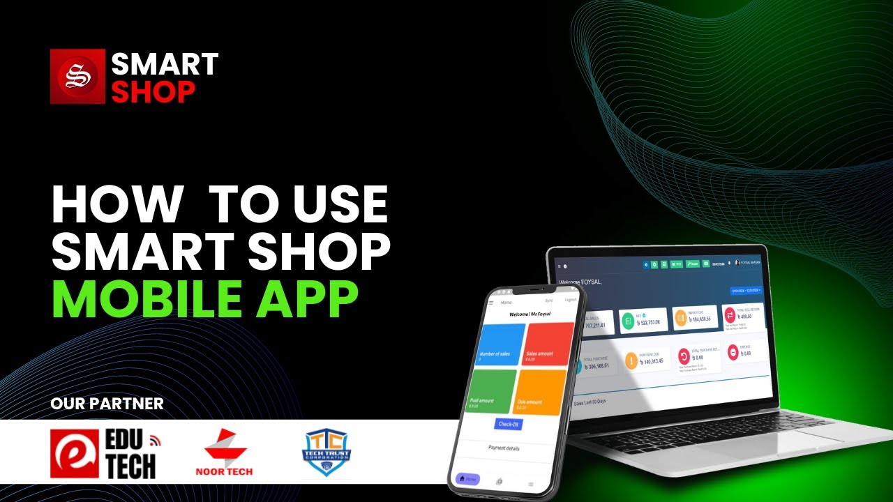 How to Use Smart Shop Mobile Apps - YouTube