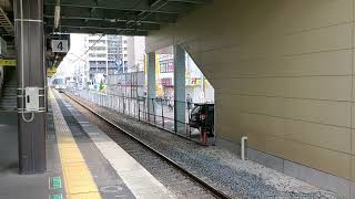 JR橿原駅 電車通過