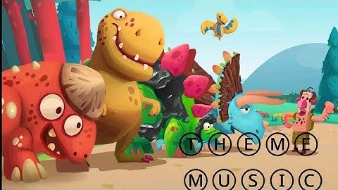 DINO BASH I THEME MUSIC WITH TUTORIAL|#rawcurgy