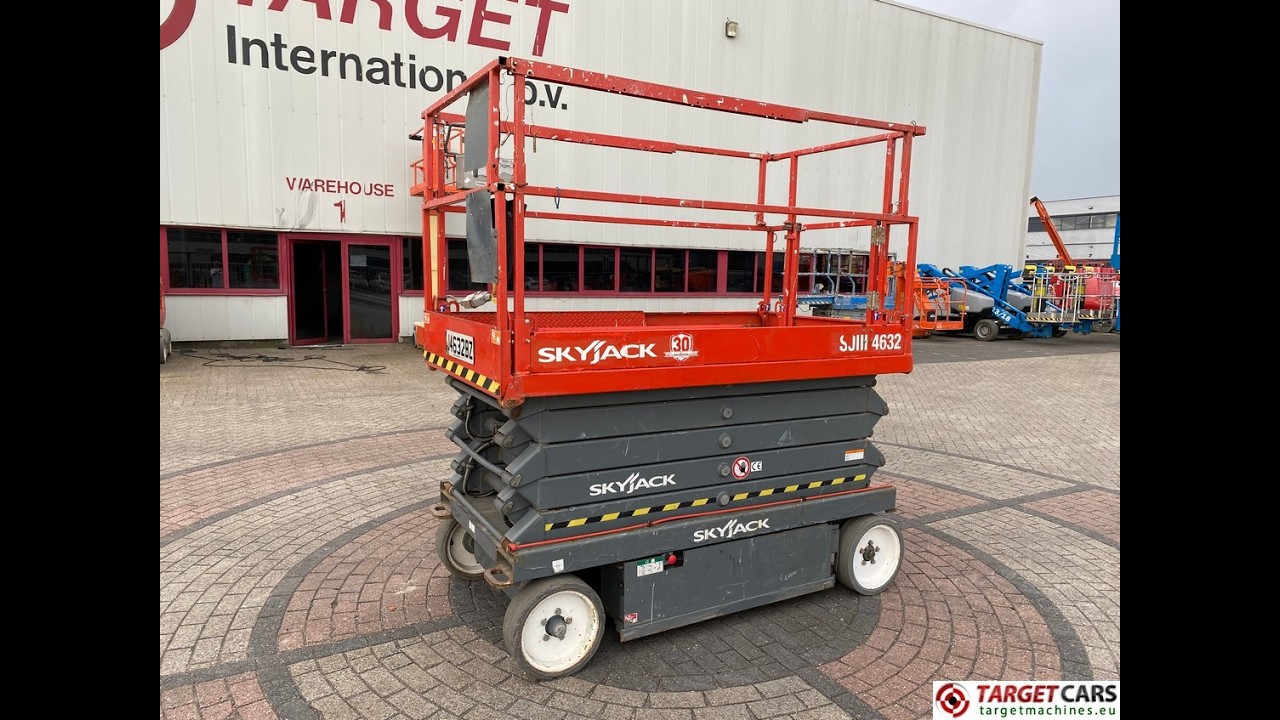 スコッティ 784041 SKYJACK SJIII-4632 ELECTRIC SJ-4632 SCISSOR WORK LIFT 2016