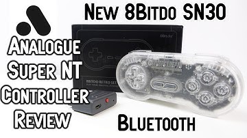 Analogue Super NT 8Bitdo Controller Review SN30 Bluetooth SNES Retro Receiver