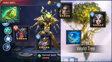 Trials Of Heroes - S137 | 79 World Tree Summons | Fusing 9 Star Ancient Spirit